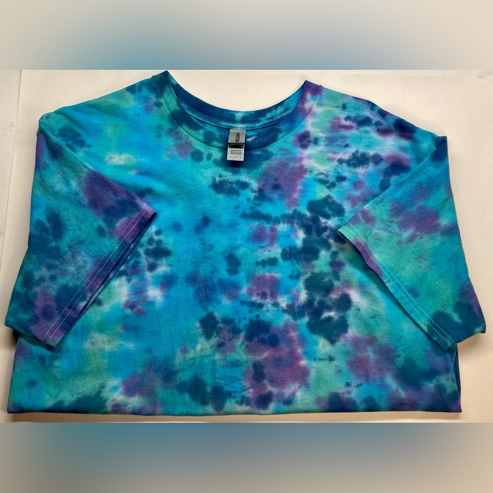 Blue & Purple Tie Dye T-Shirt
